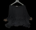 Elena Miro Maglietta Maxi Nera L