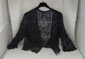 Cardigan In Uncinetto Nero Tu