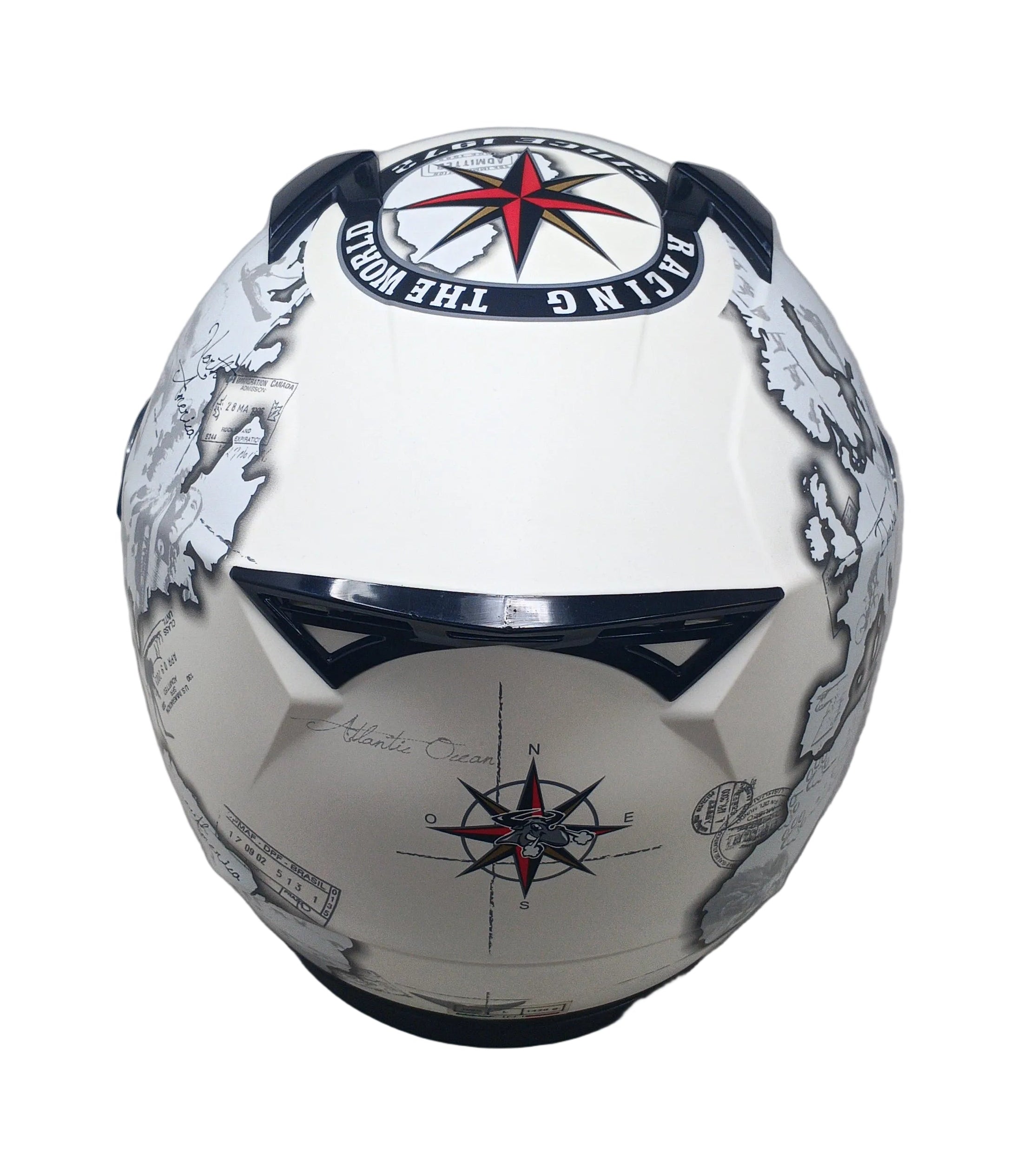 Casco Nolan N64 Gemini Replica Carlos Checa L Con Sacchetta