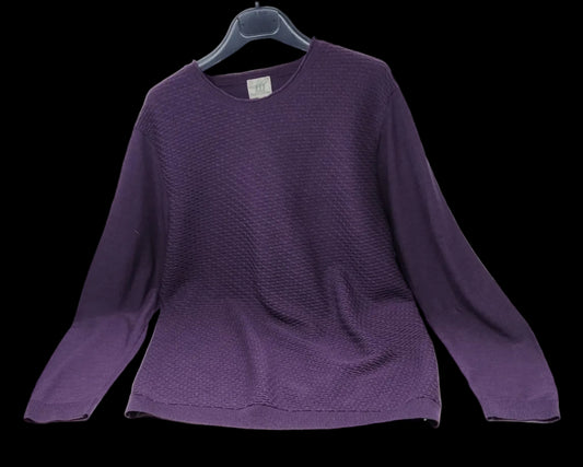 Henry Cottons Maglione In Lana Viola Xl