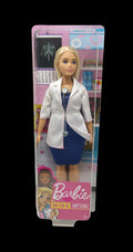 Barbie Carriere Dottoressa Con Stetoscopio E Capelli Biondi, Fxp00 Nuova
