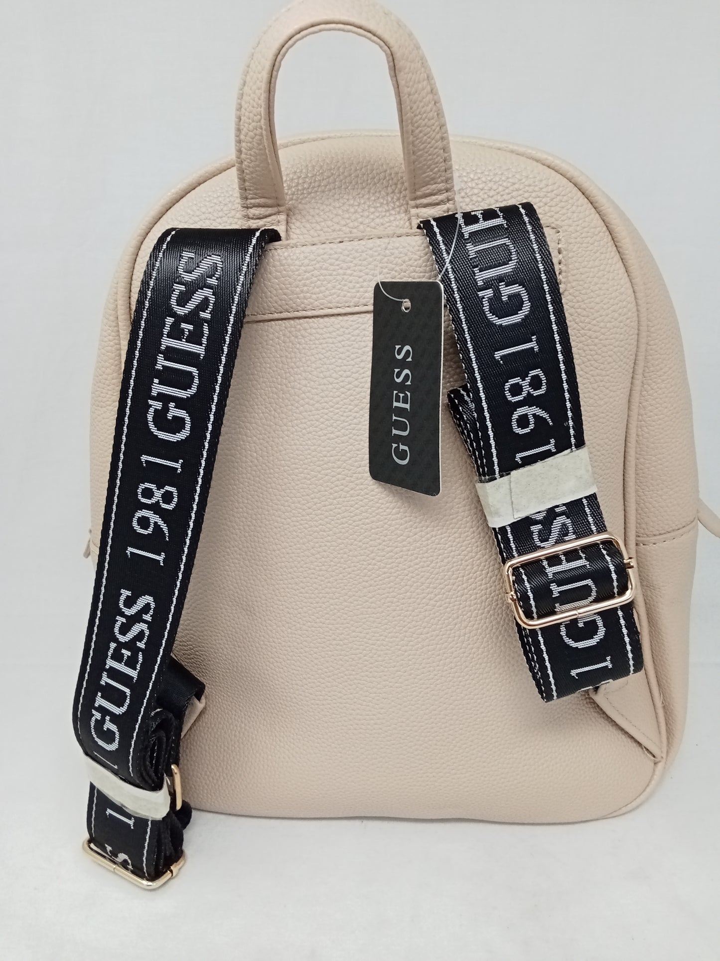 Guess Zaino Beige Bco Nuovo