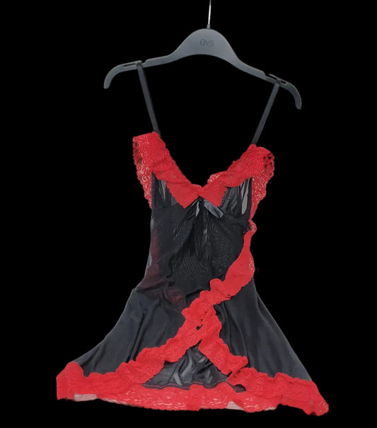 Laperla Babydoll Nero Tulle S