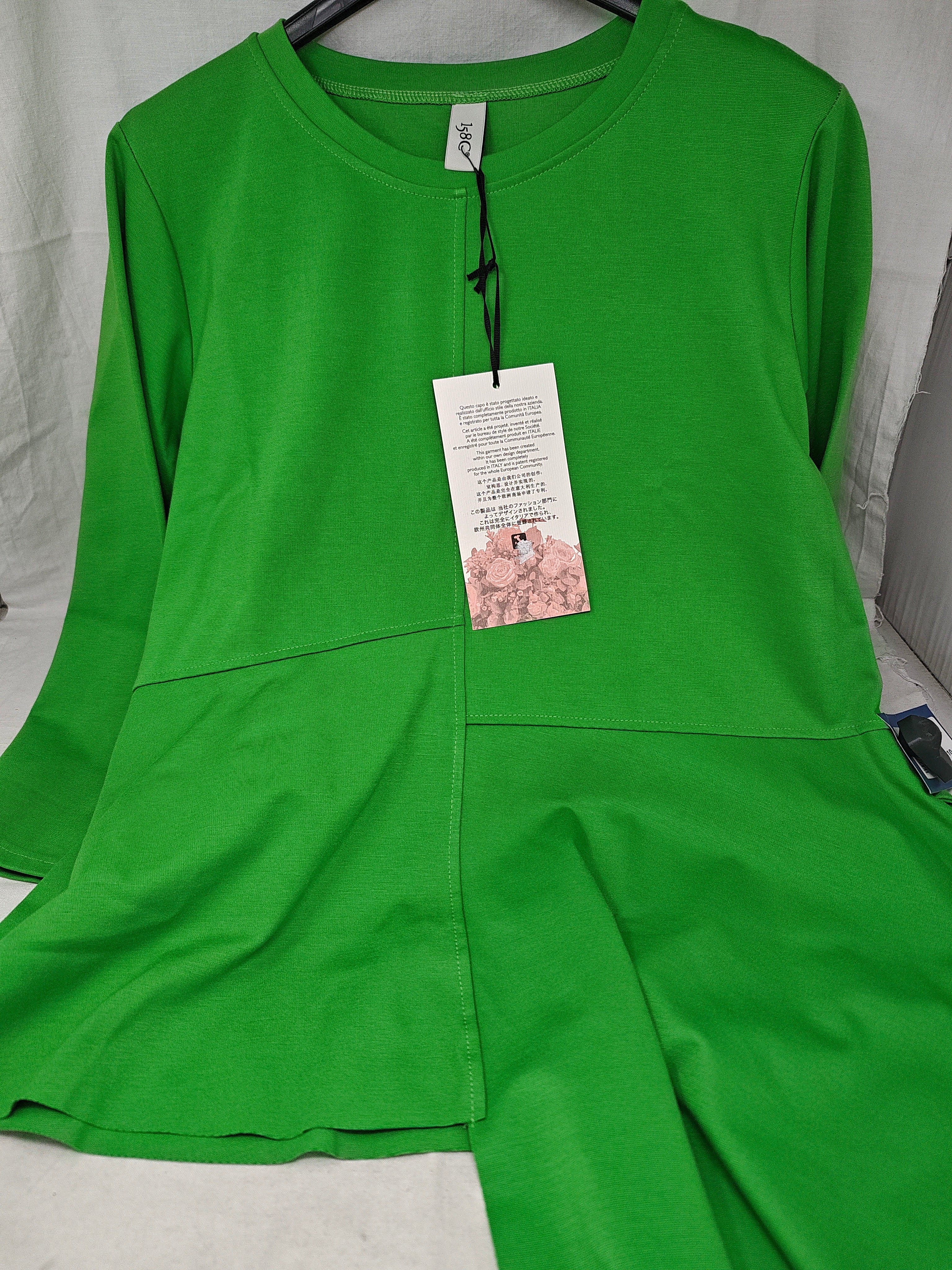158c Maglietta Verde Tu Nuova