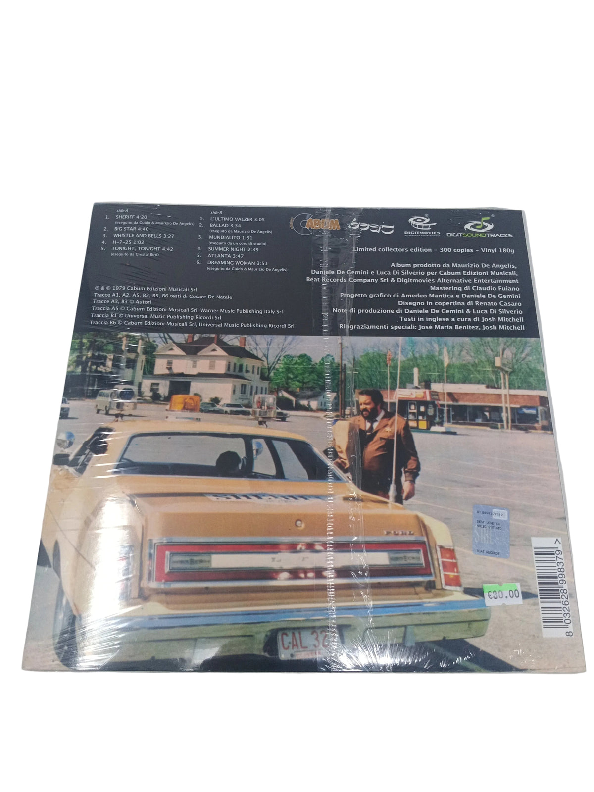 Lp Guido E Maurizio De Angelis Uno Sceriffo Extraterrestre Poco Extra E Molto Terrestre Limited Edition