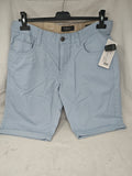 Cotton& Silk Bermuda Azzurro 48 Nuovo