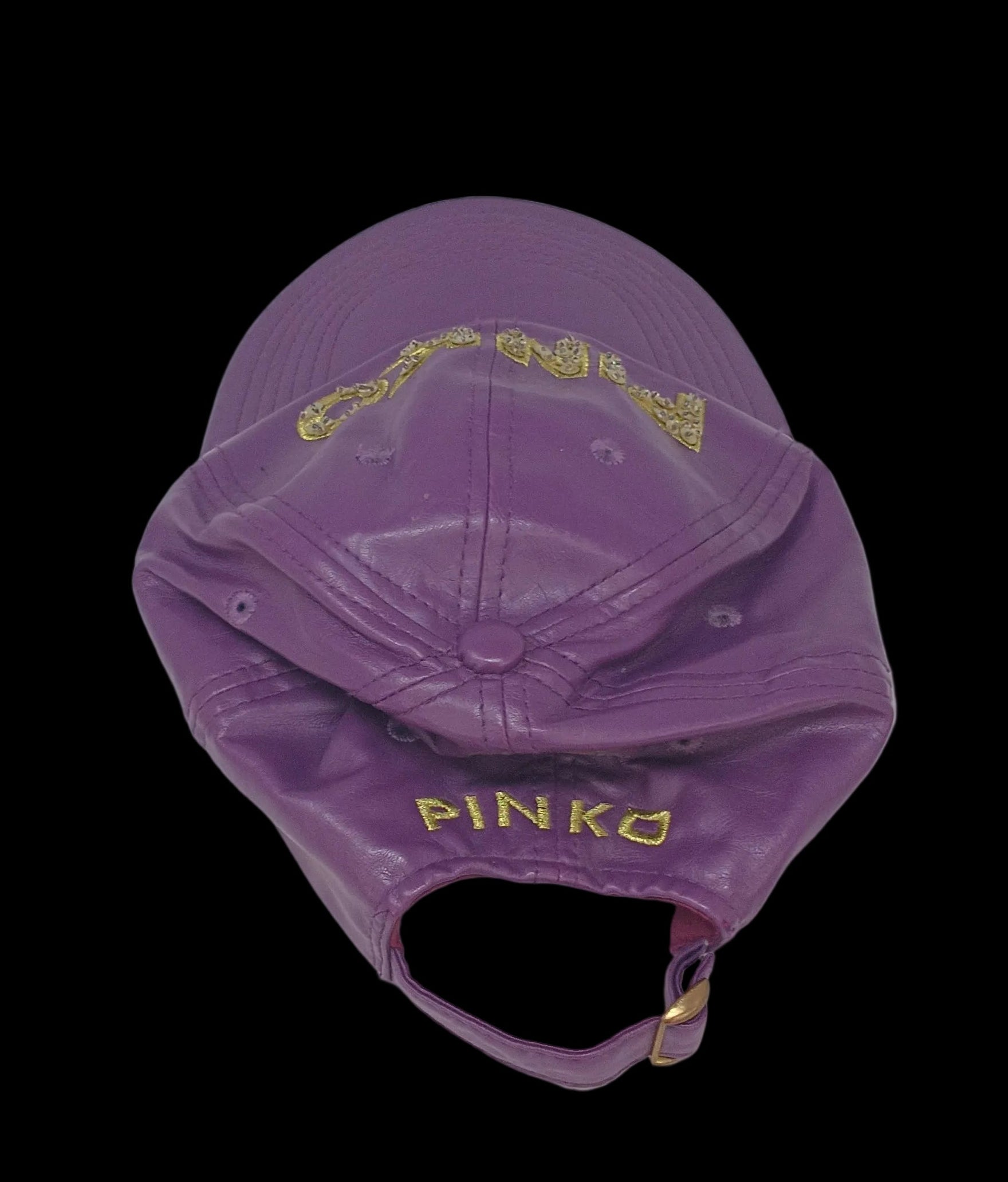 Pinko Cappellino In Pelle Viola
