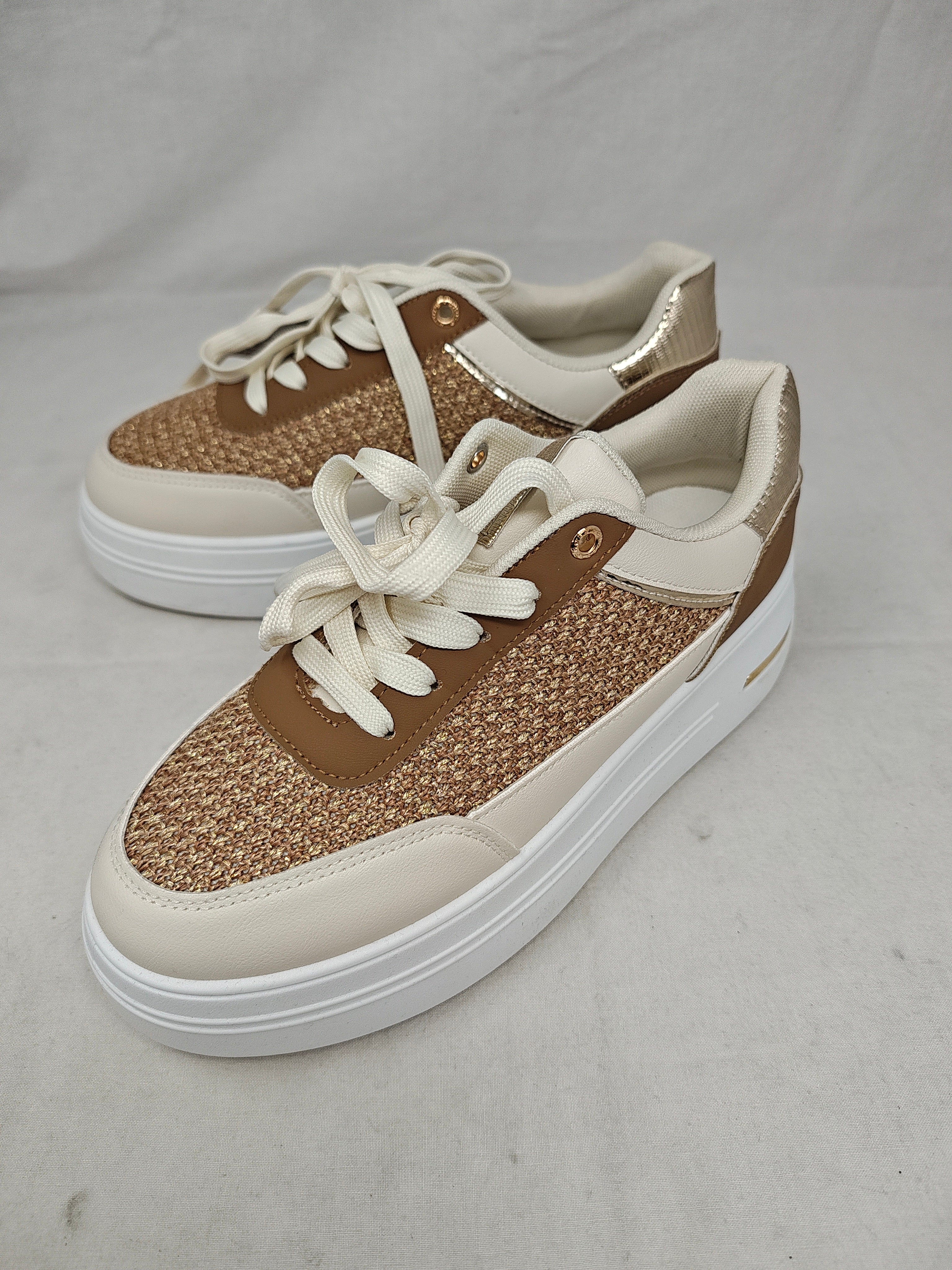 Miss Feelscarpe Beige Oro 41