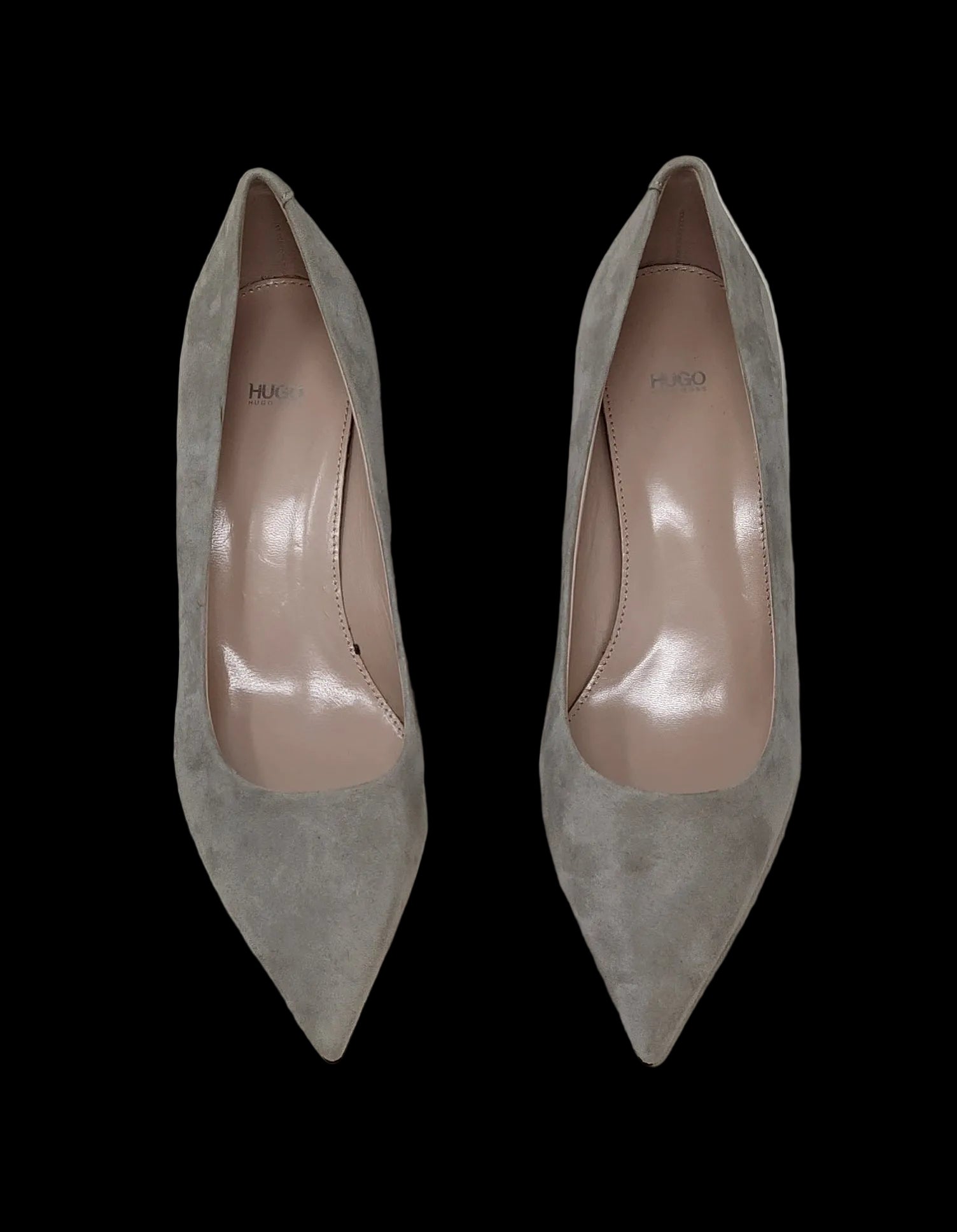 Hugo Boss Decolte Grigia 36.5 Nuovo