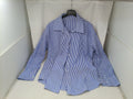 Camicia Righe Blu Bca Strass 48