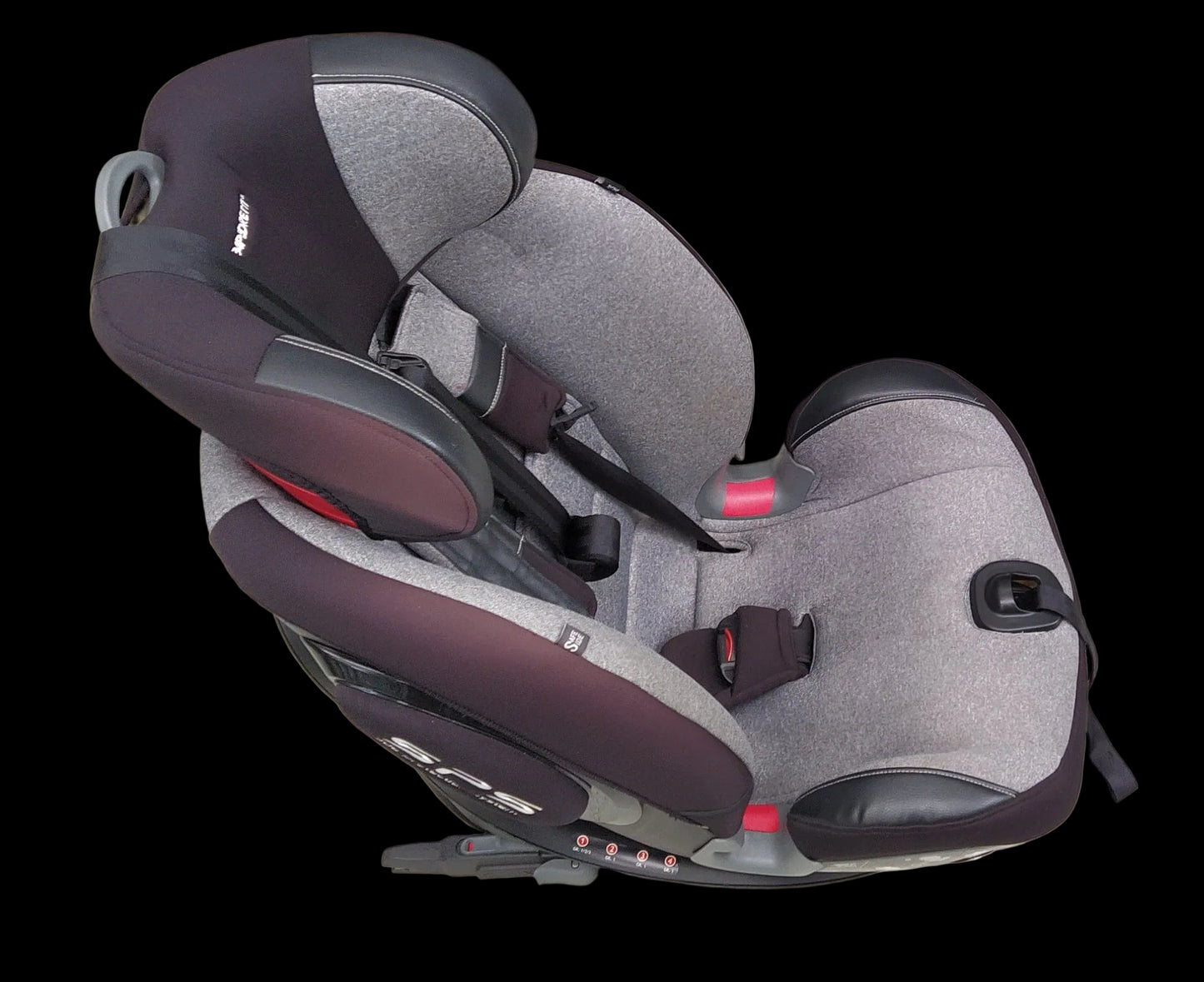 Foppapedretti Sps Seggiolino Auto Nero/grigio Con Attacchi Isofix