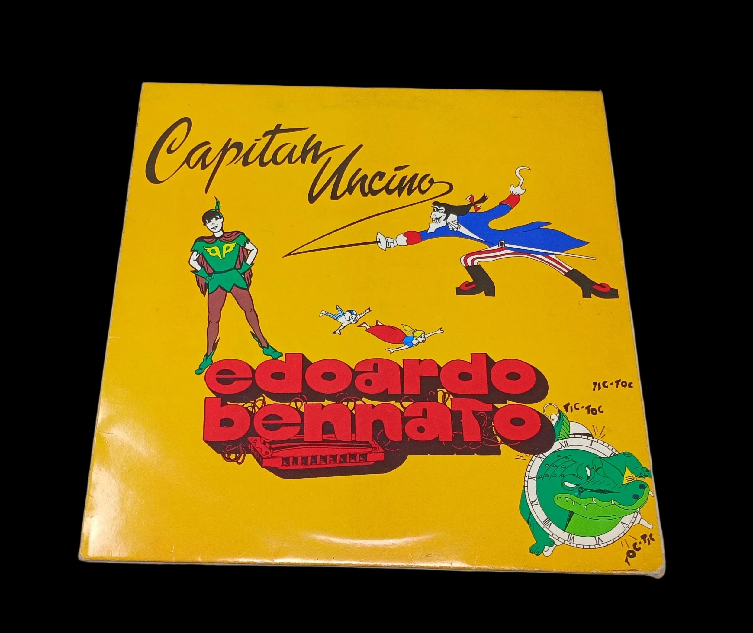 Lp 33 Giri Edoardo Bennato ‎– Capitan Uncino