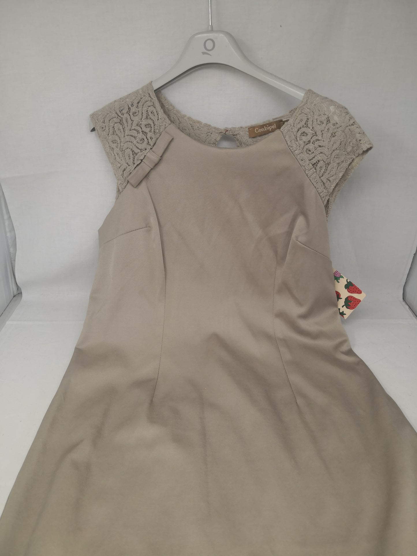 Conbipel Abito Beige Pizzo 46