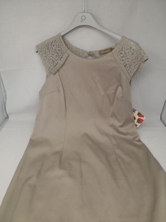 Conbipel Abito Beige Pizzo 46