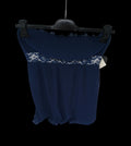 Intimisssimi Top Tulle Blu Plisse S/m