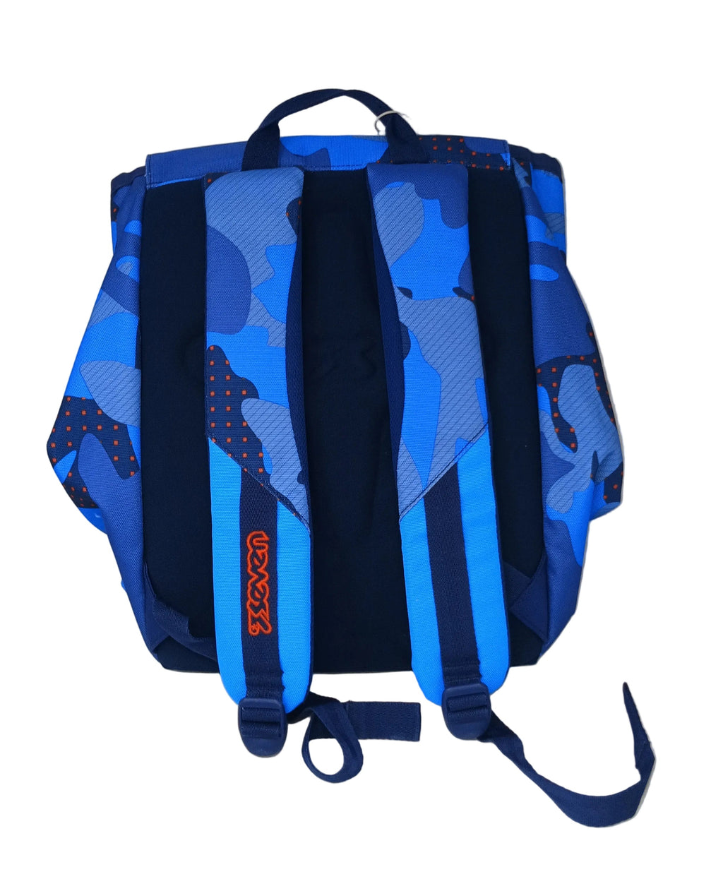Seven Zaino Da Scuola Blu Arancione