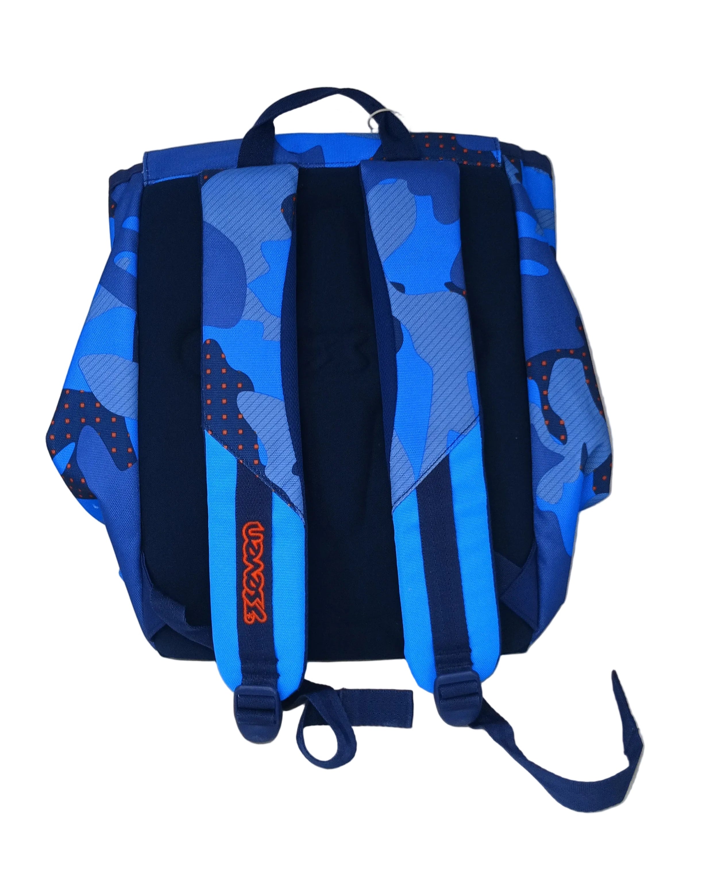 Seven Zaino Da Scuola Blu Arancione