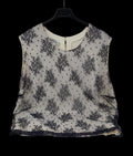 Ellechic Sma Bca Blu Pizzo Xl