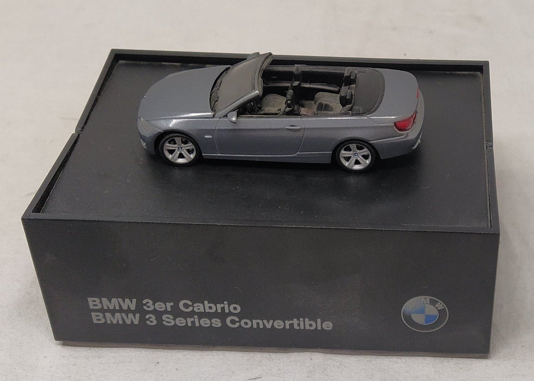 _modellino Bmw 3 Convertibile  1:43 Col.grigio Topo Originale Bwm