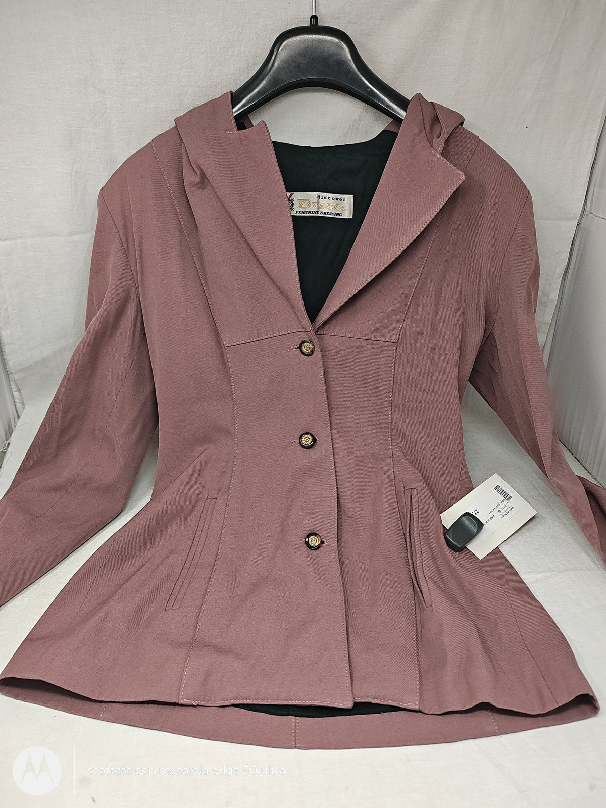 Diesel Giacca Rosa S