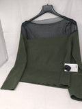 Maglione Verde Tulle L