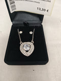 Collana E Orecchini Strass