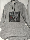 New Mentality Felpa Con Cap Grigia Xxl