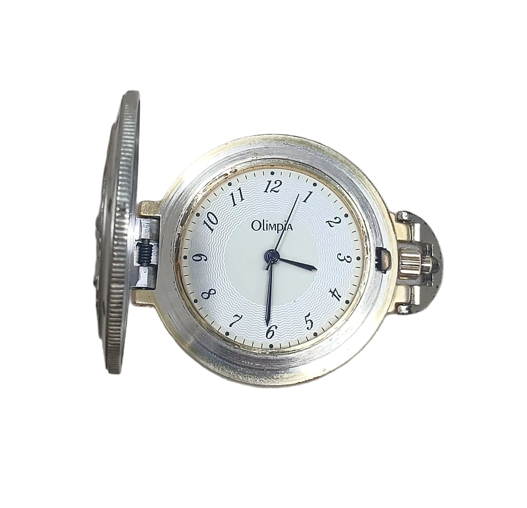Olimpia Orologio Da Tasca Meccanico Carica Manuale