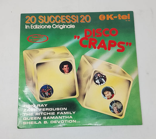 Lp 33 Giri 20 Successi 20 - Disco Craps