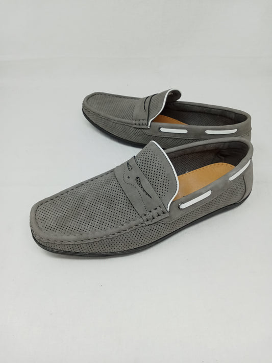 Sevenoaks Mocassino In Pelle Grigio 43