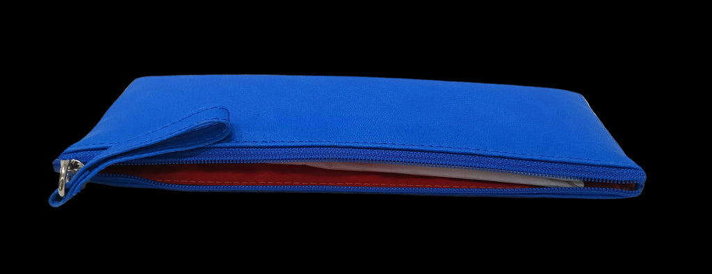 Giorgio Fedon 1919 Astuccio Azzuro In Pelle Nuovo