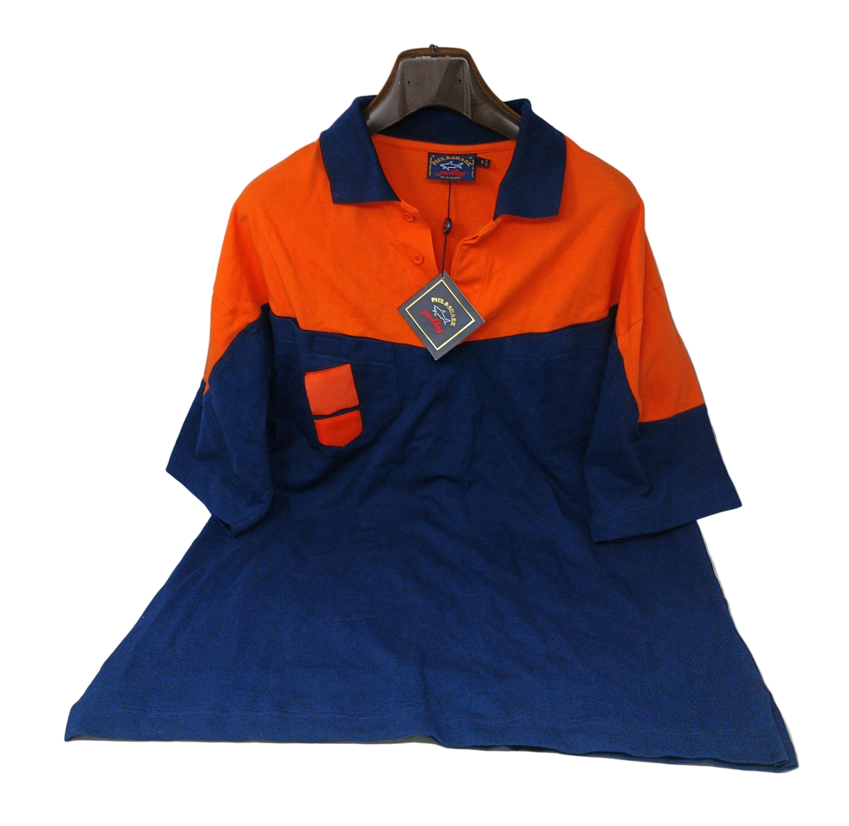 Paul & Shark Yatching Polo Blu/arancio Xl