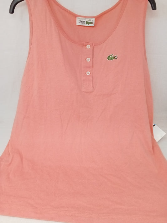 Lacoste Canotta Salmone 44