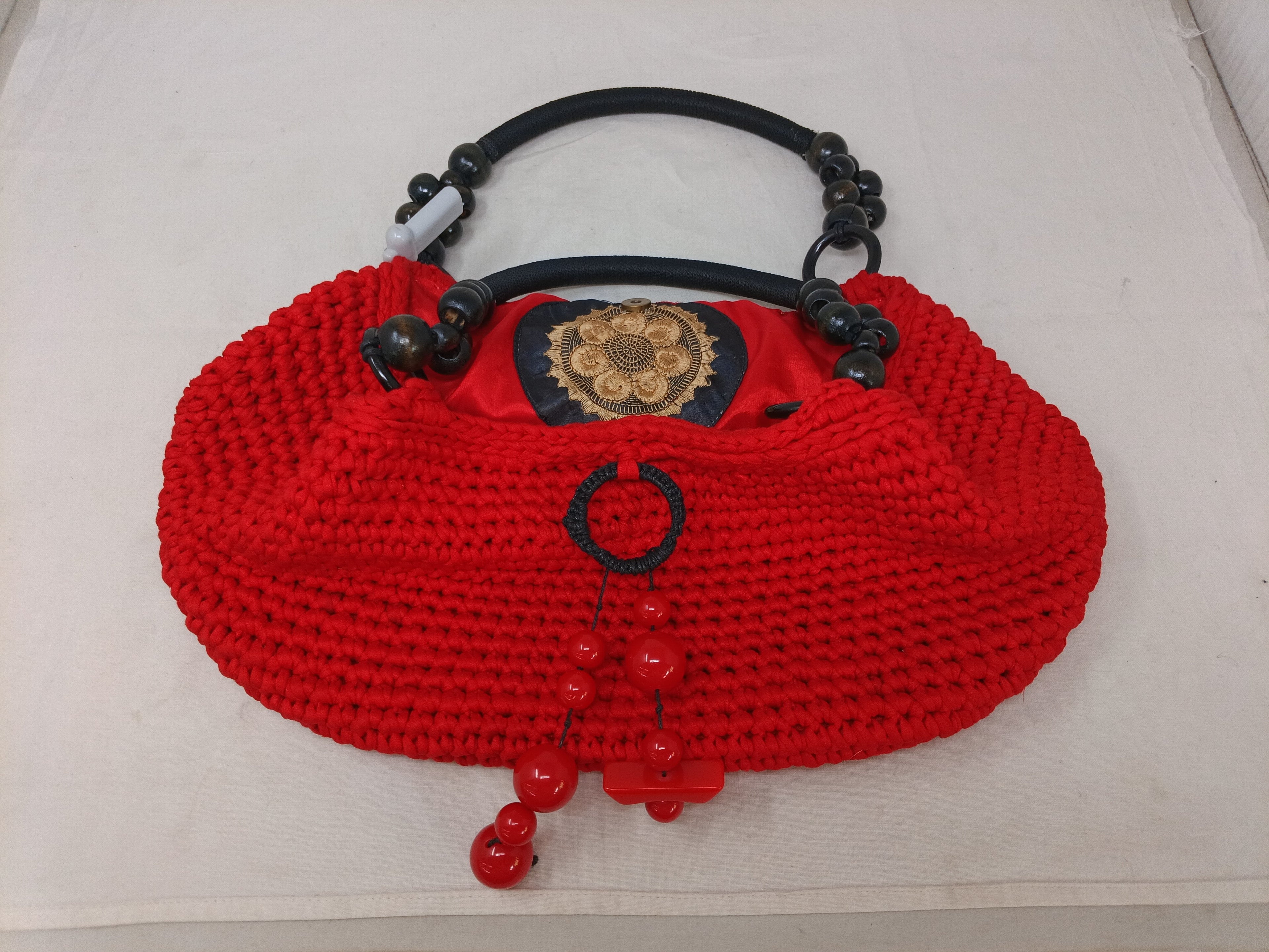 Borsa Fatta A Mano Rossa