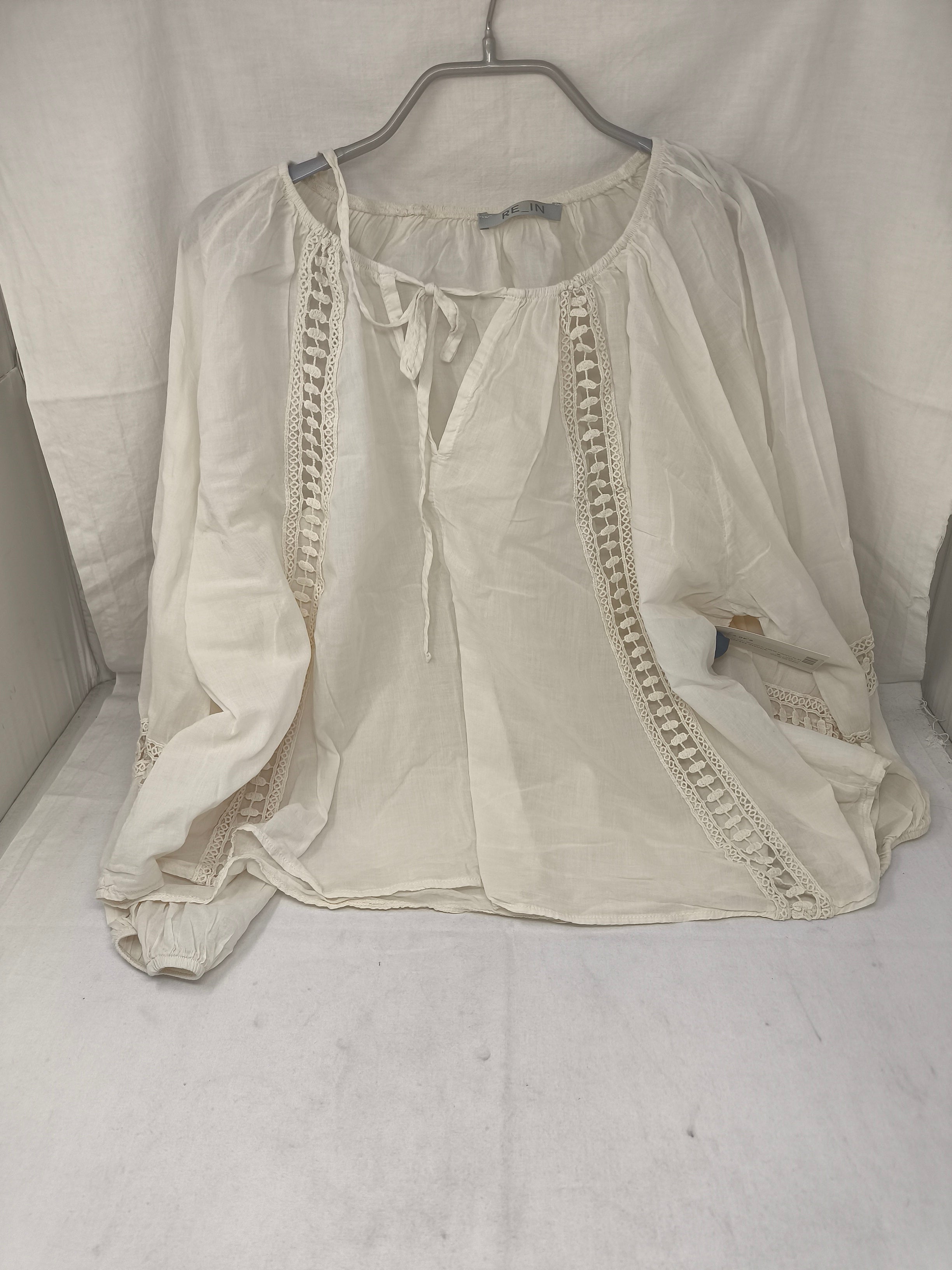 Re In Camicia Panna In Cotone 100% Tu