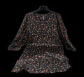 Ovs Abito Nero Fiorata M