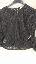 Mng Maglia Tulle Nero S