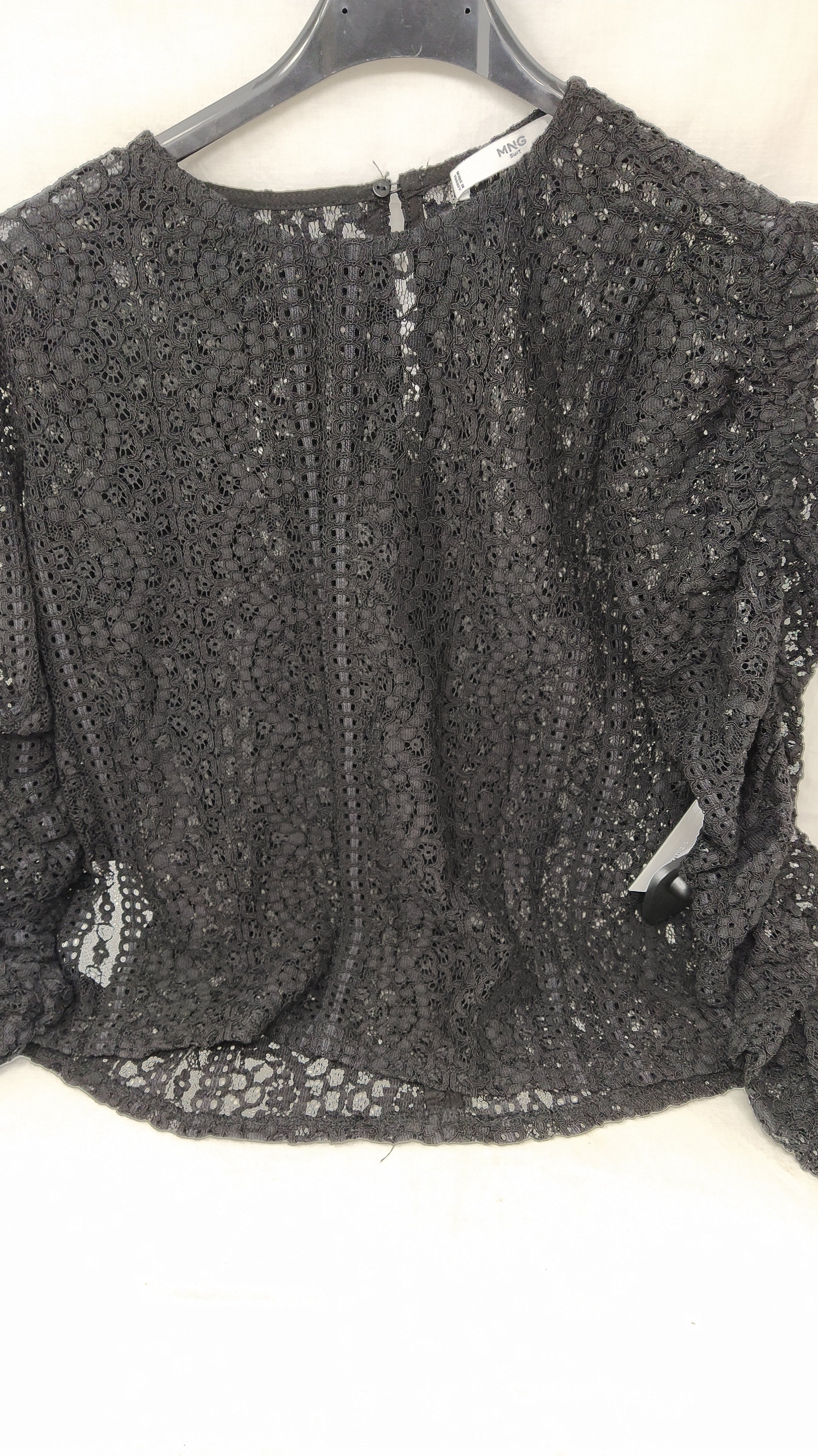 Mng Maglia Tulle Nero S