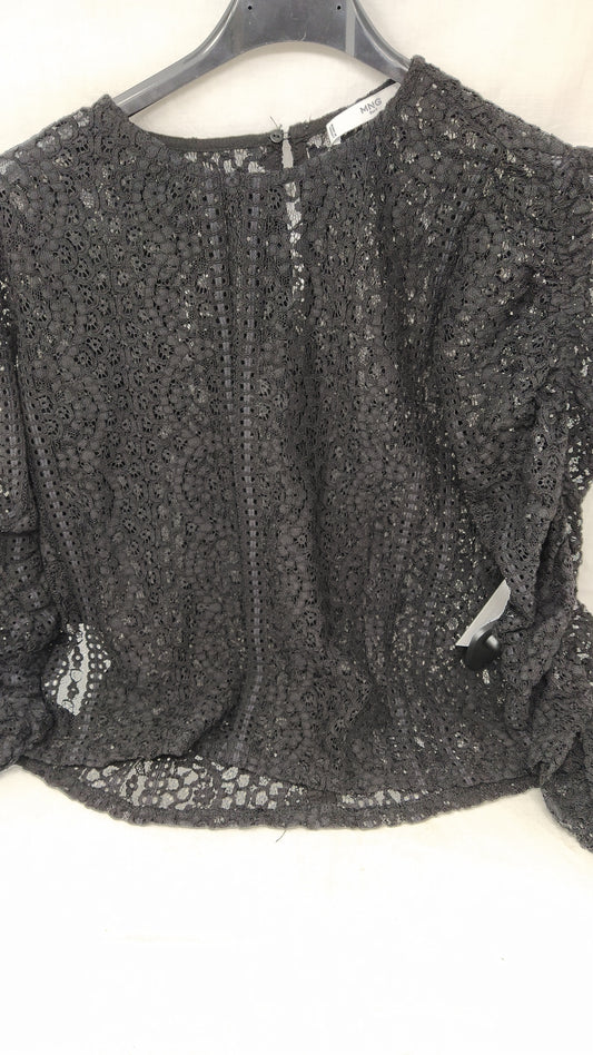 Mng Maglia Tulle Nero S