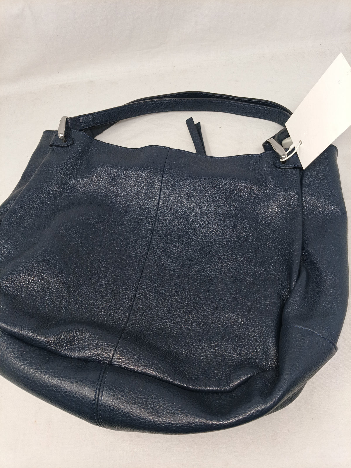 Nicoli Borsa A Spalla In Pelle Blu
