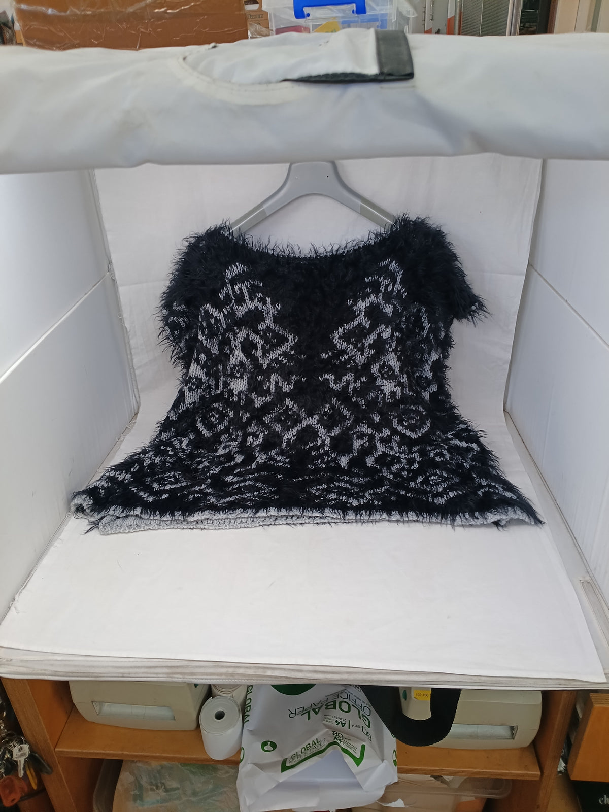 Mariellarosati Maglione Grigio Nero M/l