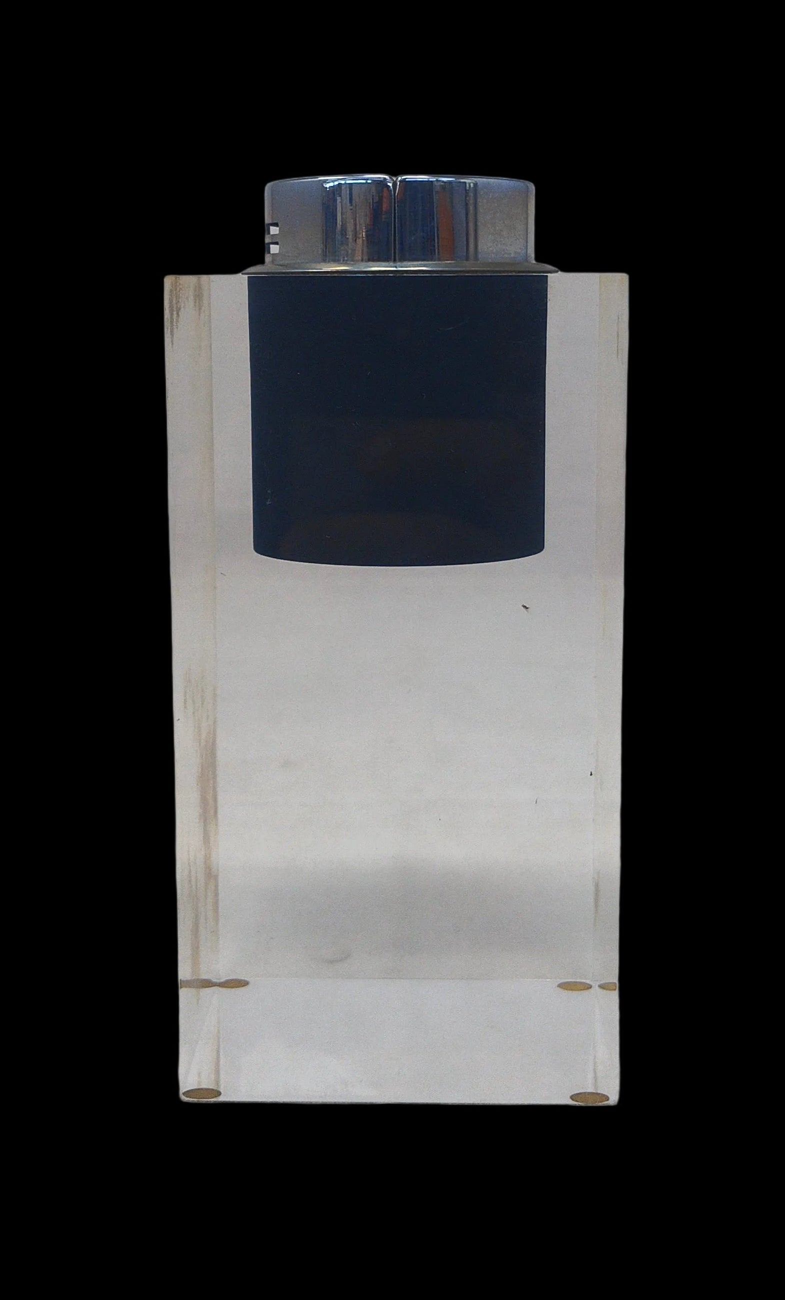 Accendino Da Tavolo Struttura Plexiglas