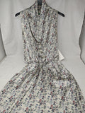 Benetton Abito Raso Beige Fiorato 42