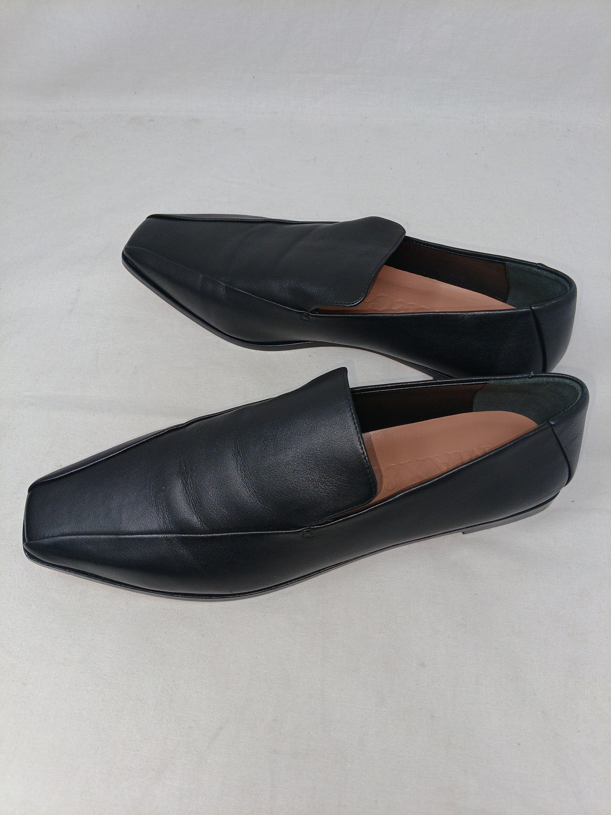 Max&co Scarpe Nere In Pelle 39