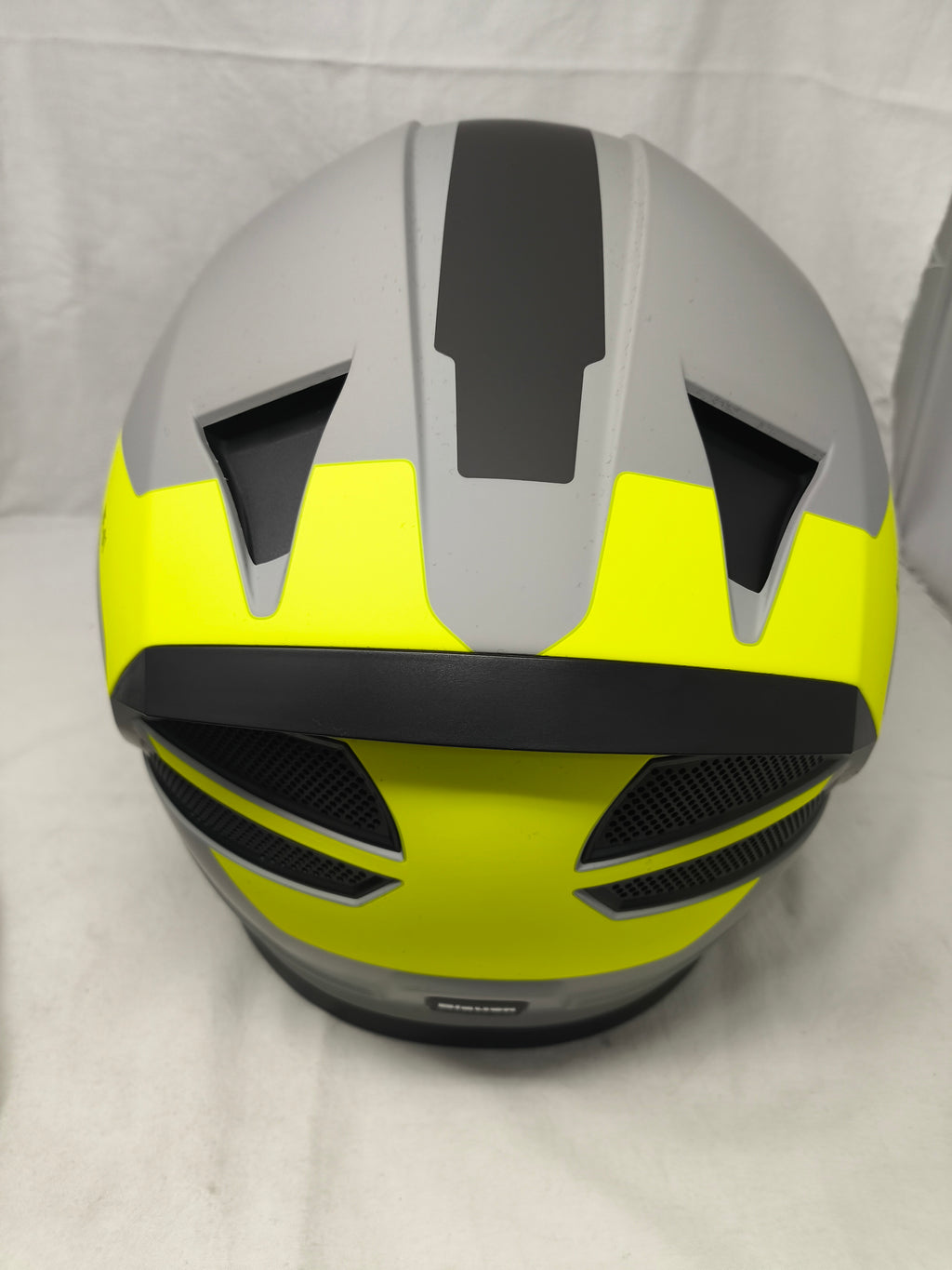 Blauer Casco Integrale Ht Naca Nf01 B Full Face Grigio Giallo Opaco Misura M Nuovo