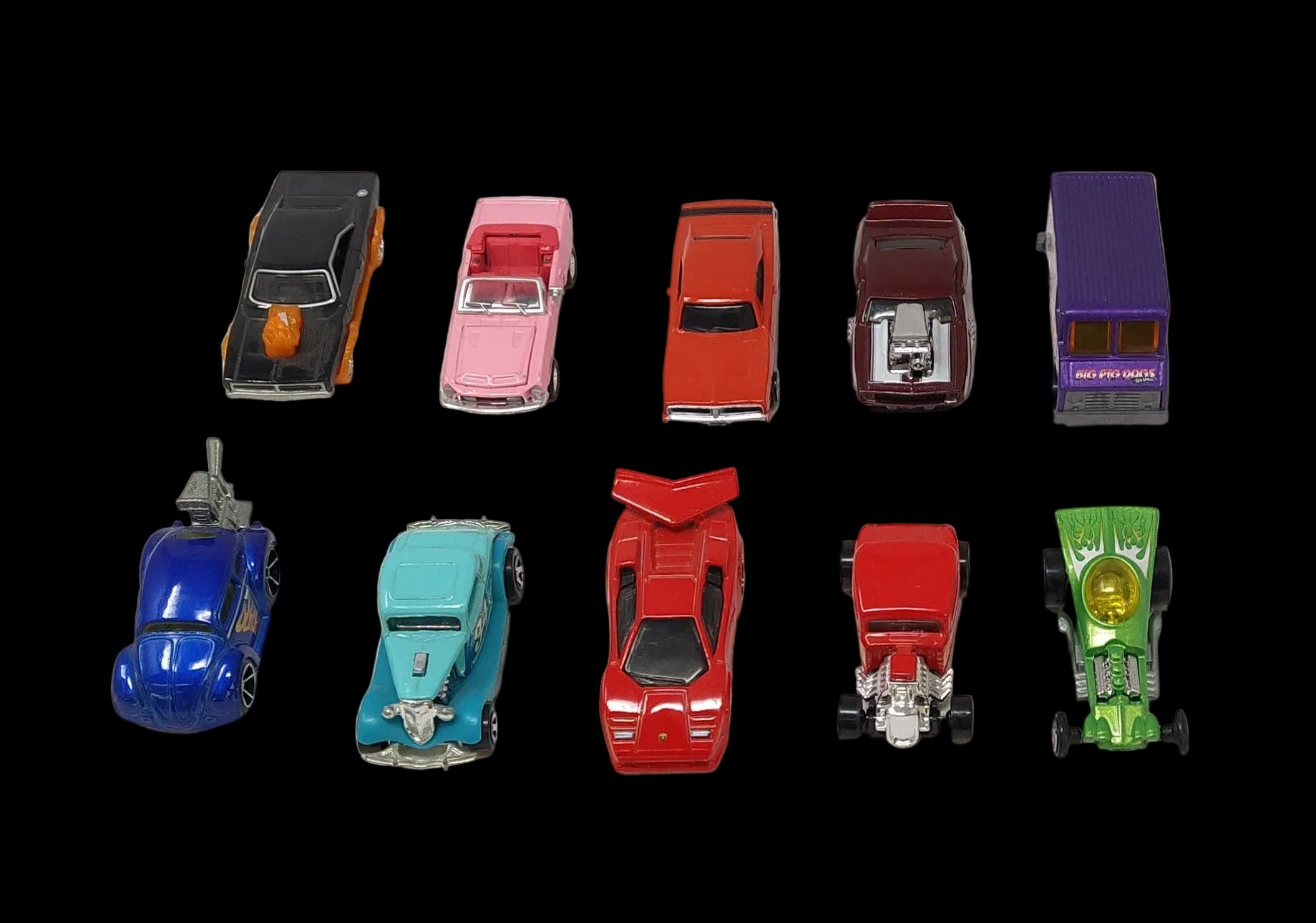Hot Wheels City Set Vintage 1979 Sto N' Go + 10 Macchinine
