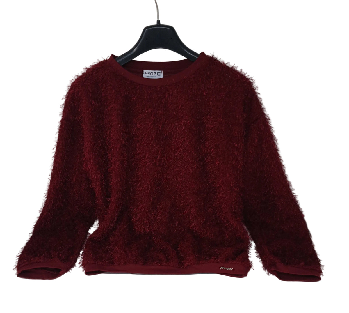 People Maglione Bordeaux Pelo S