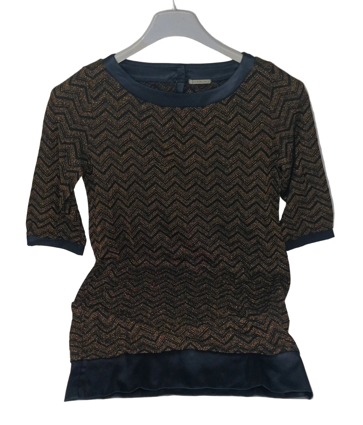 Intimissimi Maglioncino Oro Nero S